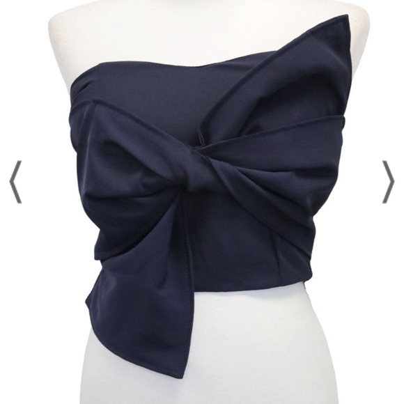 Katie Knitted Top w/Bow - Picture 4 of 4